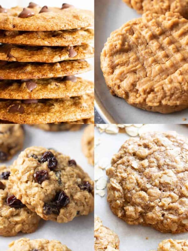 35+ Best Vegan Cookie Recipes: amazingly tasty vegan cookies everyone will love! Including vegan chocolate chip cookies, vegan peanut butter cookies, vegan oatmeal cookies and more! #Vegan #VeganCookie #VeganChocolateChipCookies #VeganDesserts | Recipes at BeamingBaker.com