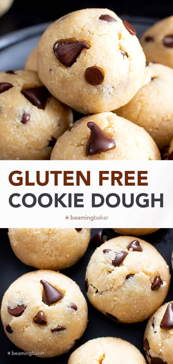 Gluten Free Edible Cookie Dough (GF) Beaming Baker