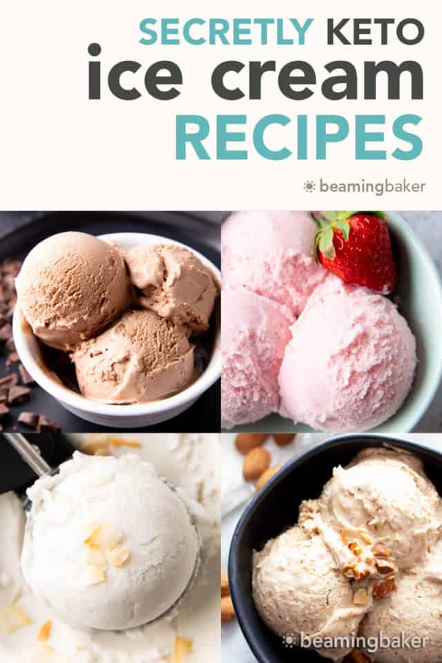 Secretly Keto Ice Cream Recipes (You Won’t Believe It) - Beaming Baker