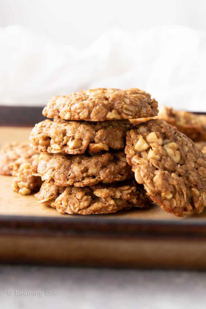 Cinnamon Oatmeal Cookies - Beaming Baker