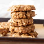 cinnamon oatmeal cookies featured image