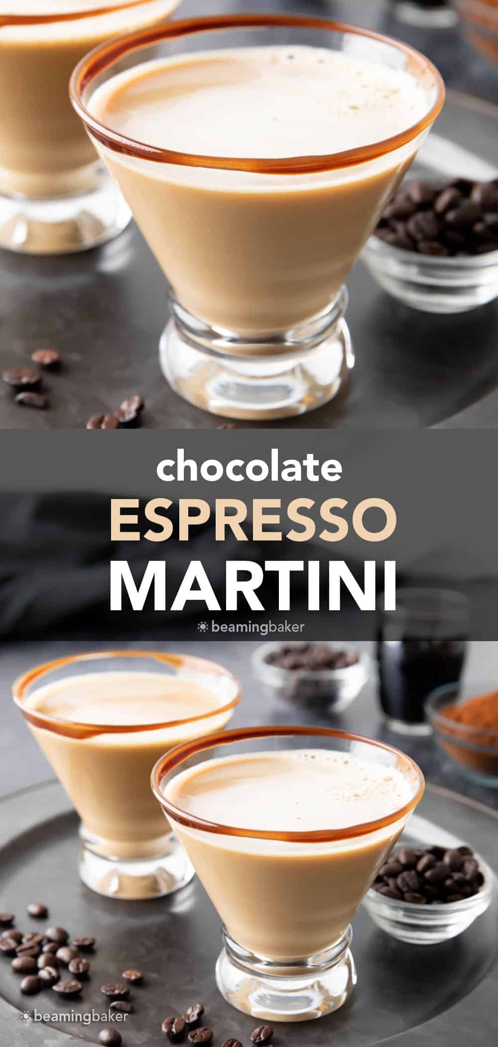 Espresso Chocolate Martini - The Fit Peach