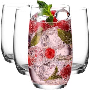 Curved Highball Glasses