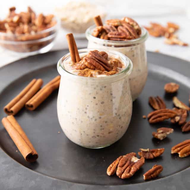 Maple Pecan Overnight Oats Beaming Baker