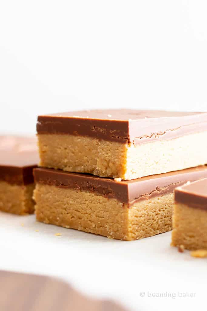 Small Batch Desserts: PB Bars for Two - Beaming Baker