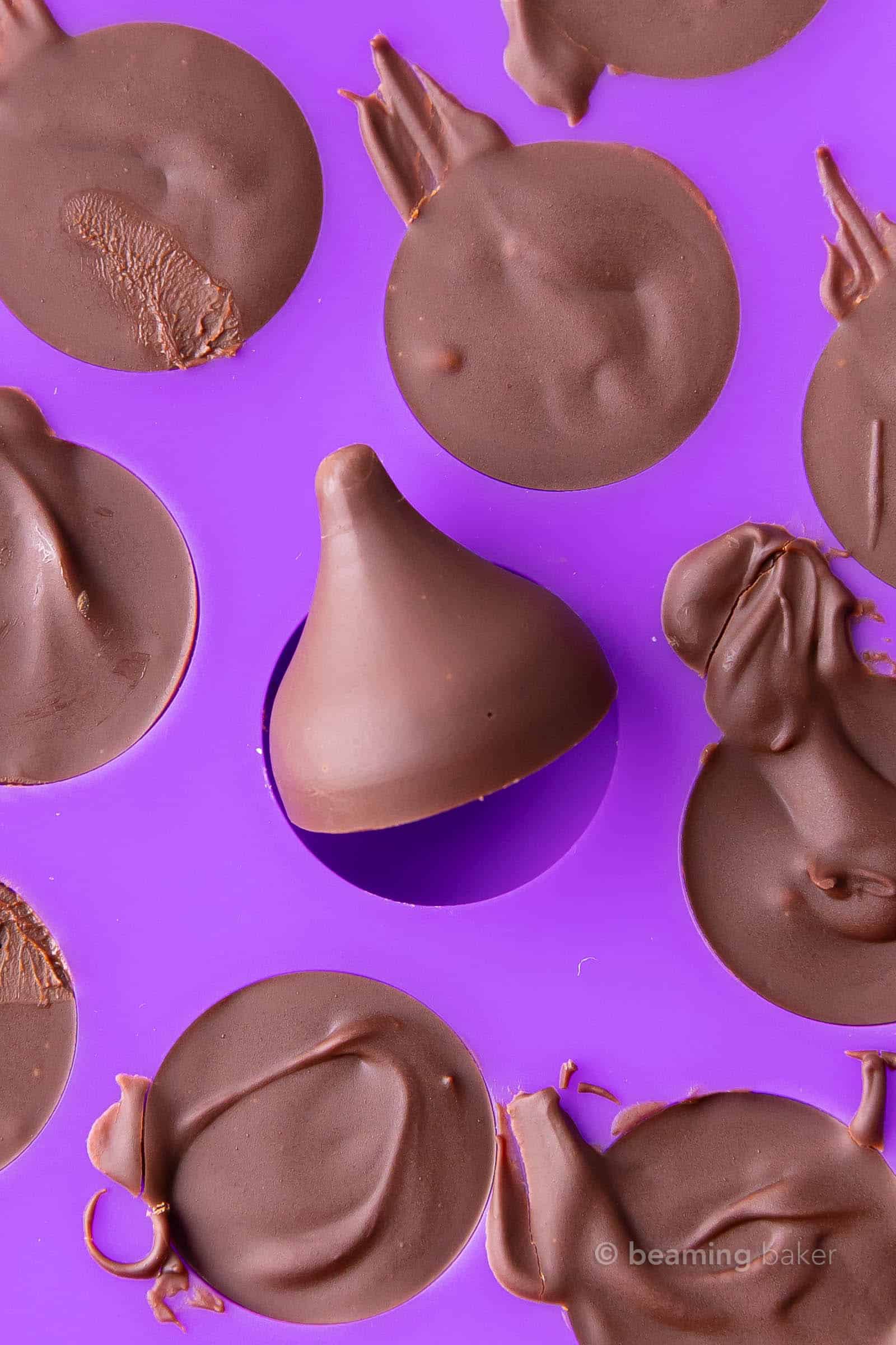 Vegan Hershey Kisses - Beaming Baker