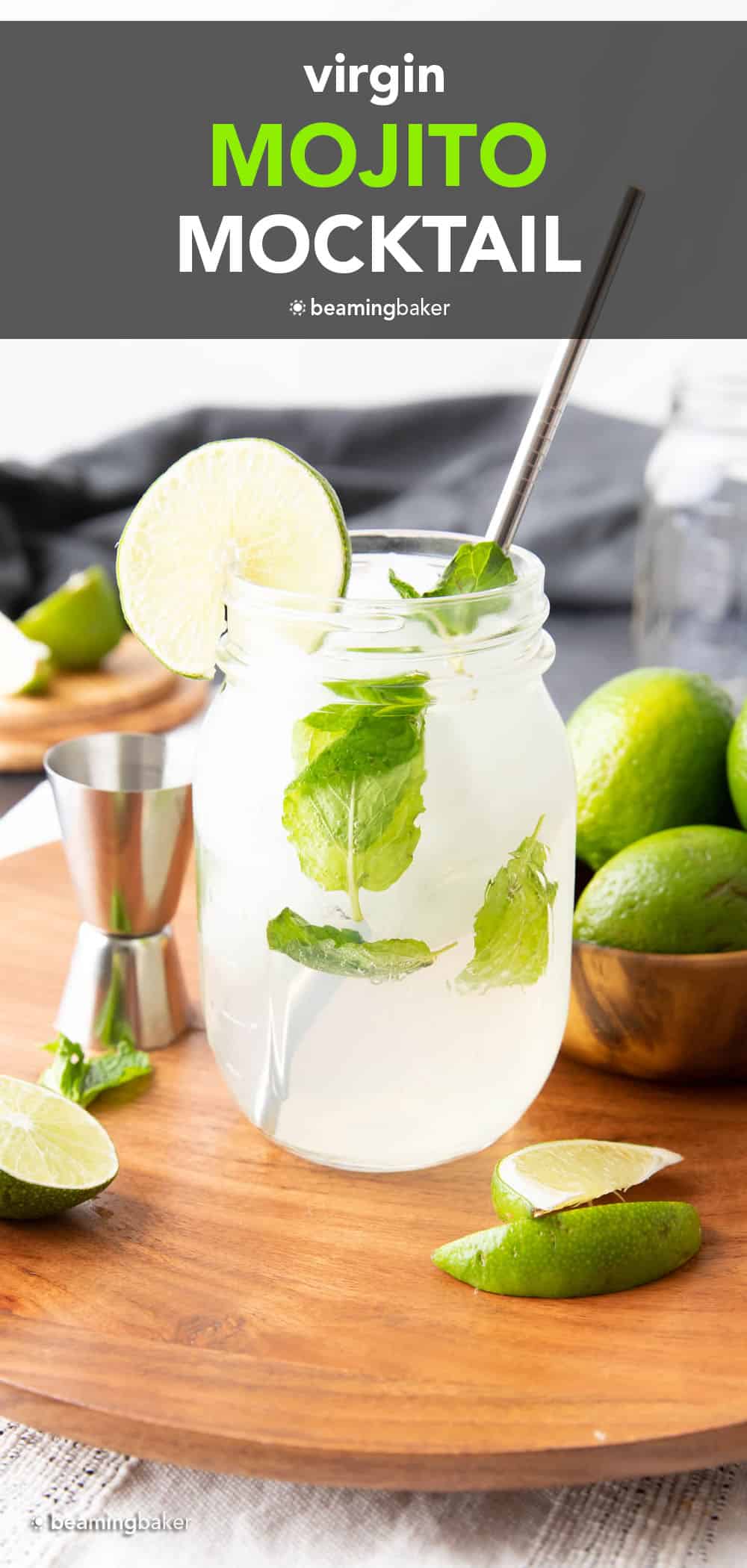 Virgin Mojito Recipe - Beaming Baker