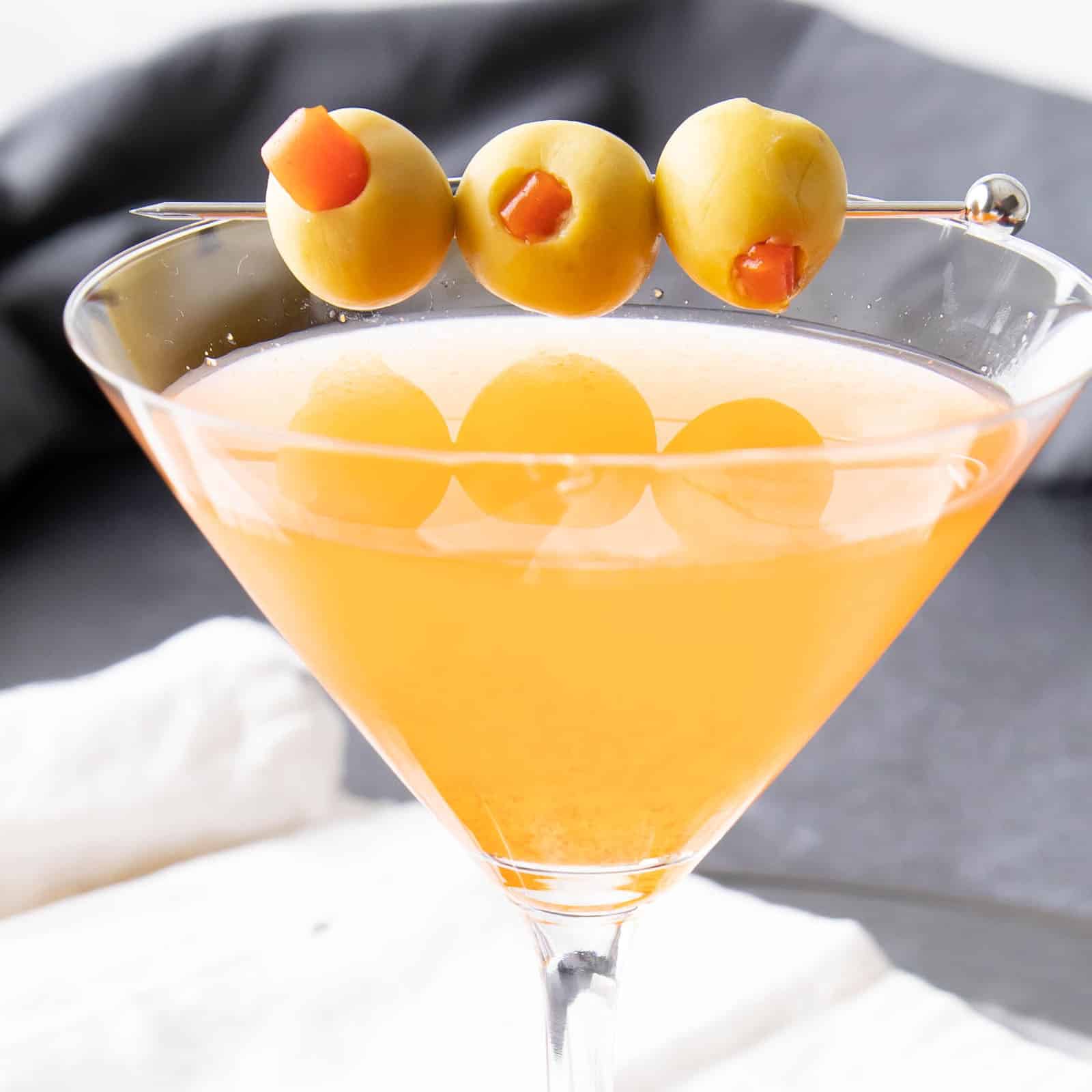 Hot and Dirty Martini