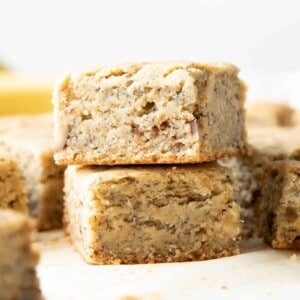 Vegan Banana Bread Bars - Healthy 'n Moist! featured image