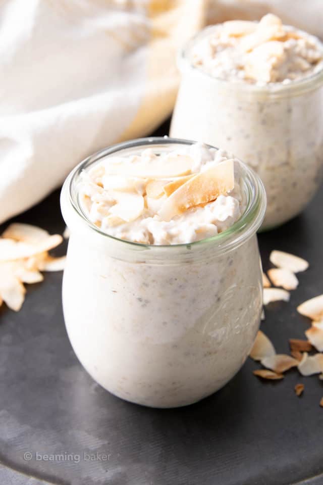 Vanilla Coconut Overnight Oats