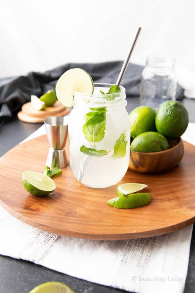 Virgin Mojito Mocktail Beaming Baker