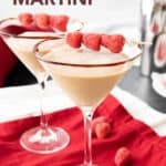 Chocolate Raspberry Martini short pin