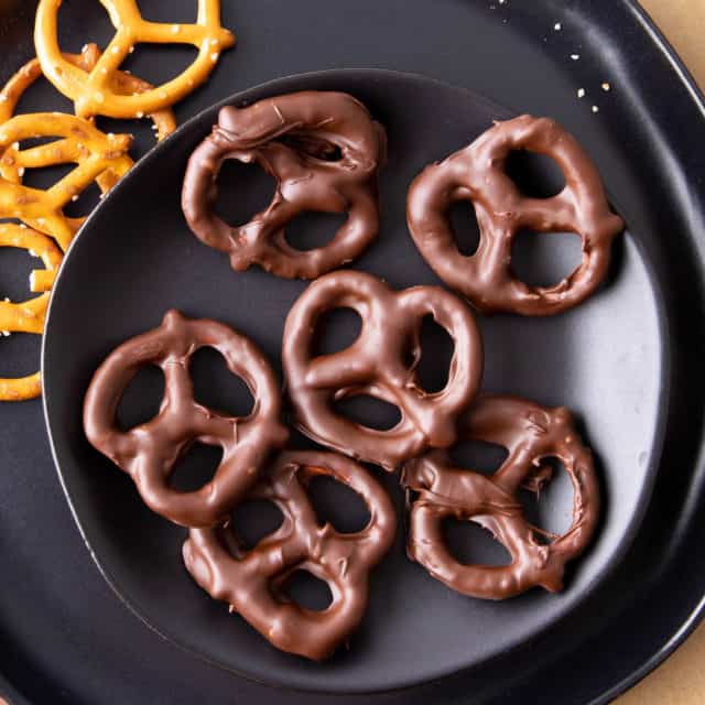 Vegan Chocolate Covered Pretzels Beaming Baker