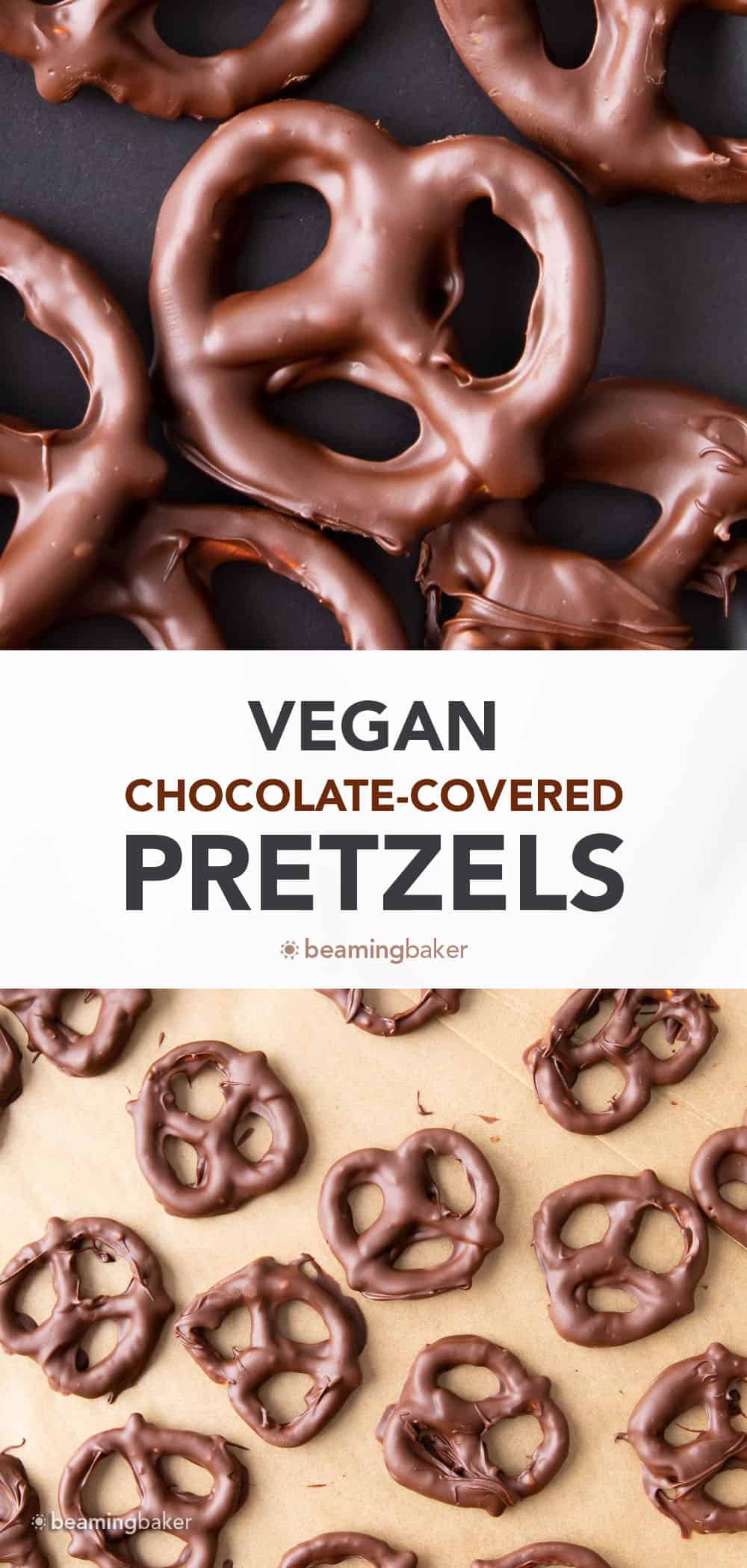Vegan Chocolate Covered Pretzels Beaming Baker