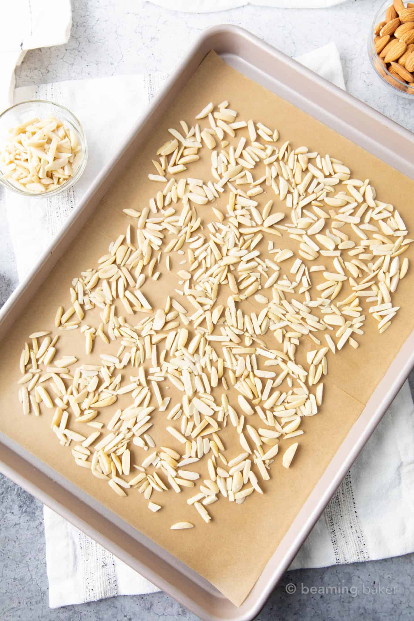 How to Toast Slivered Almonds Beaming Baker