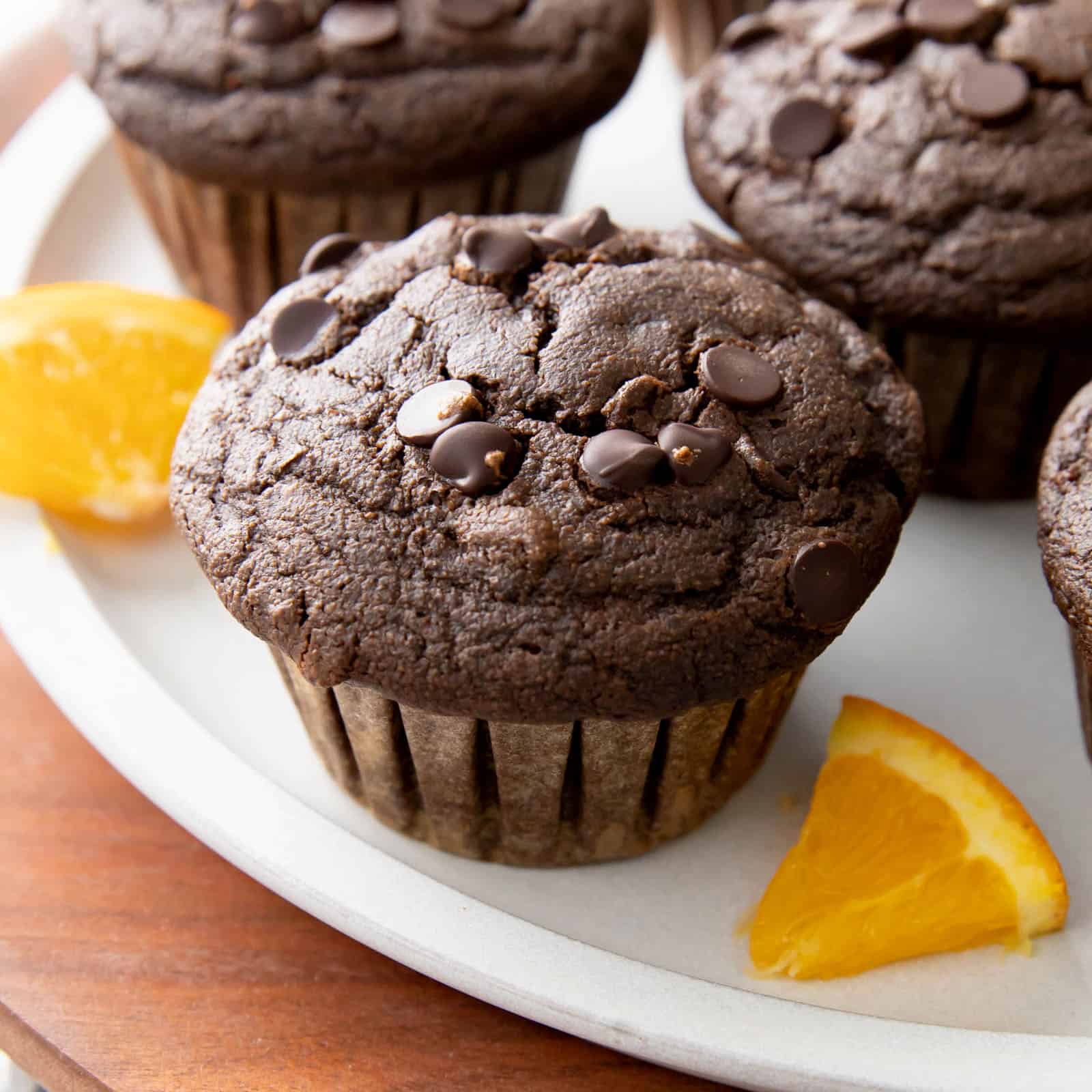 Chocolate Orange Muffins (Vegan)