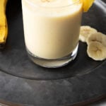 easy pineapple banana smoothie recipe pinterest image.