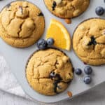 blueberry orange muffin featured image