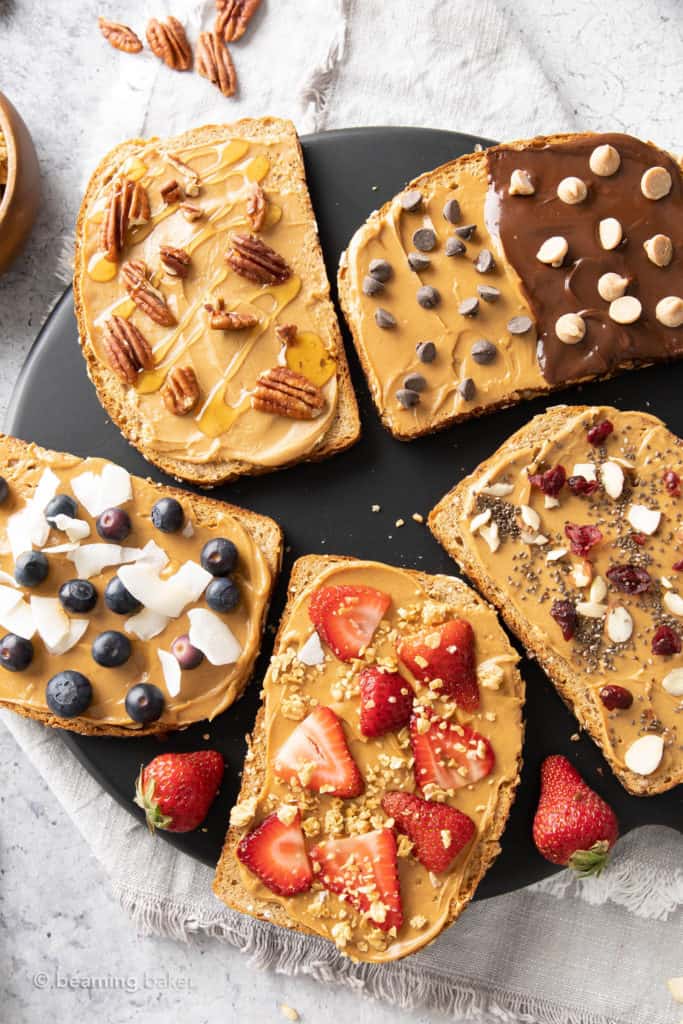 Peanut Butter Toast 5 Recipes! Beaming Baker
