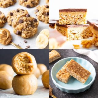 16 Satisfying Snacks with Peanut Butter featured image