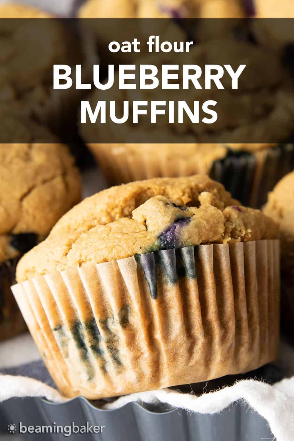 Oat Flour Blueberry Muffins Beaming Baker