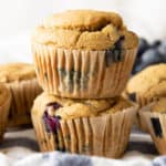 Oat Flour Blueberry Muffins featured image