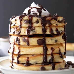 Vegan Chocolate Chip Pancakes featured image