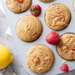 Strawberry Lemon Muffins Recipe featured image
