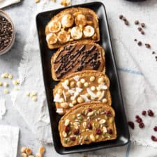 Almond Butter Toast Bar - The Live-In Kitchen