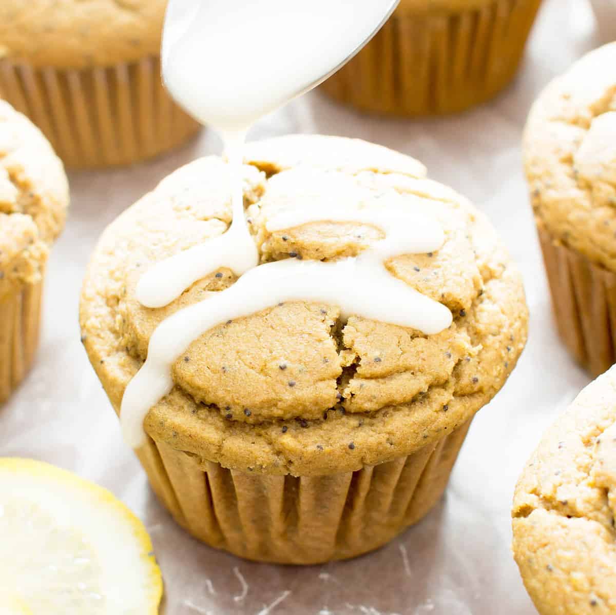 Lemon Glaze for Muffins & Bread
