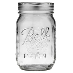 Mason Jar with lid