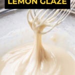 Lemon Glaze short Pinterest image.