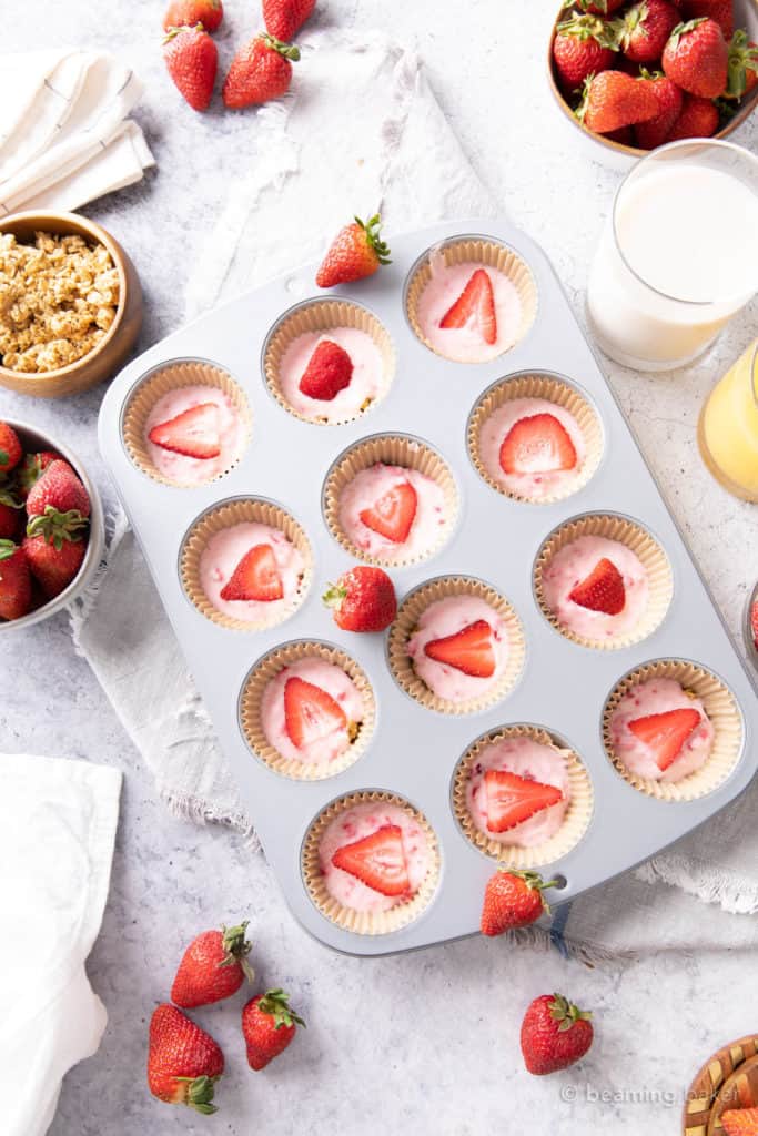 3 Ingredient Strawberry Yogurt Bites Beaming Baker