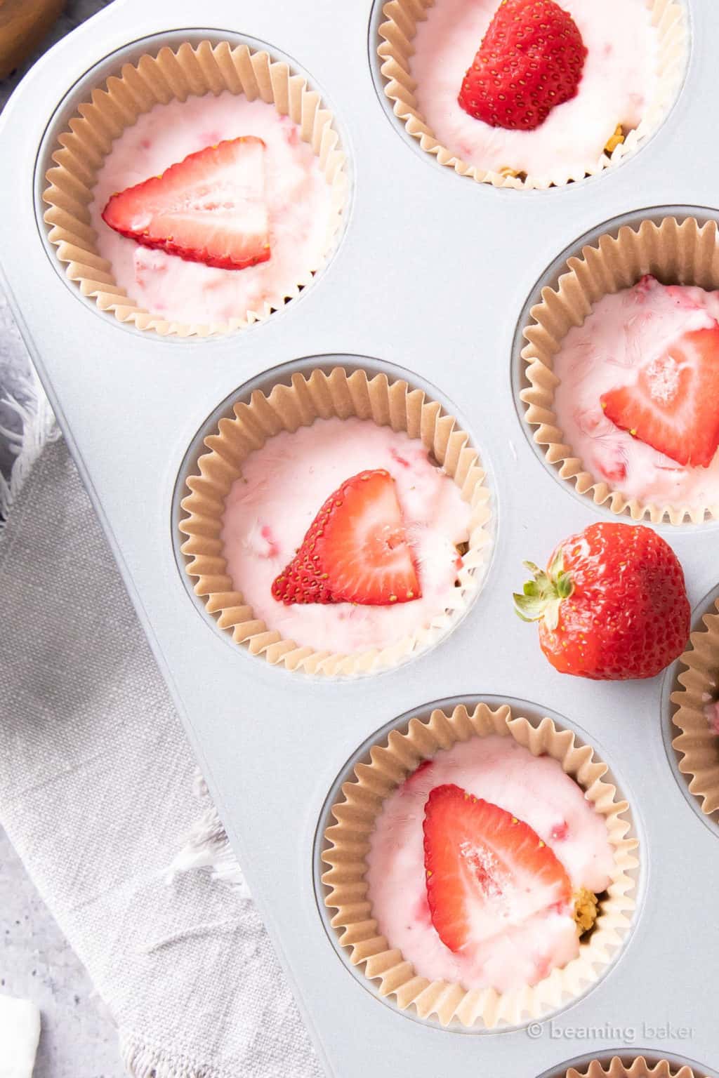 3 Ingredient Strawberry Yogurt Bites Beaming Baker