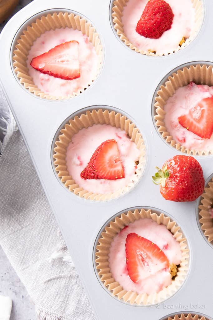 3 Ingredient Strawberry Yogurt Bites Beaming Baker