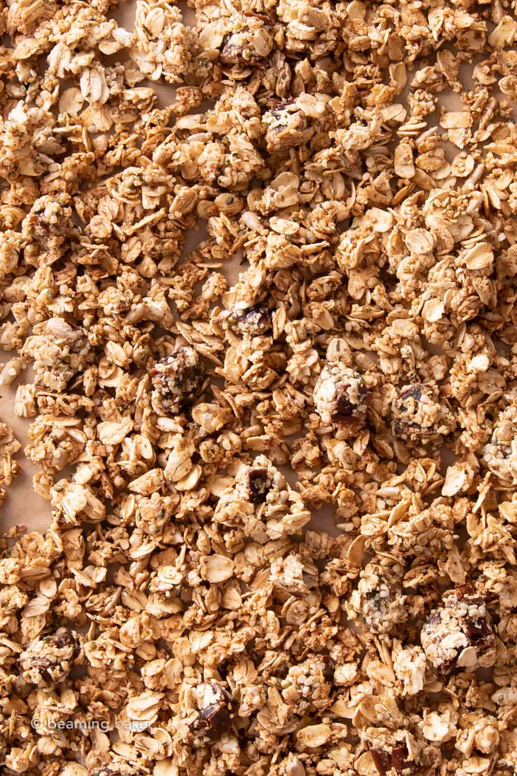Hemp Granola (V, GF) Beaming Baker