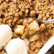 Vegan Apple Crumble-image