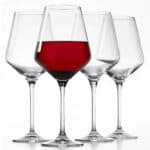 Modern Red Wine Glasses