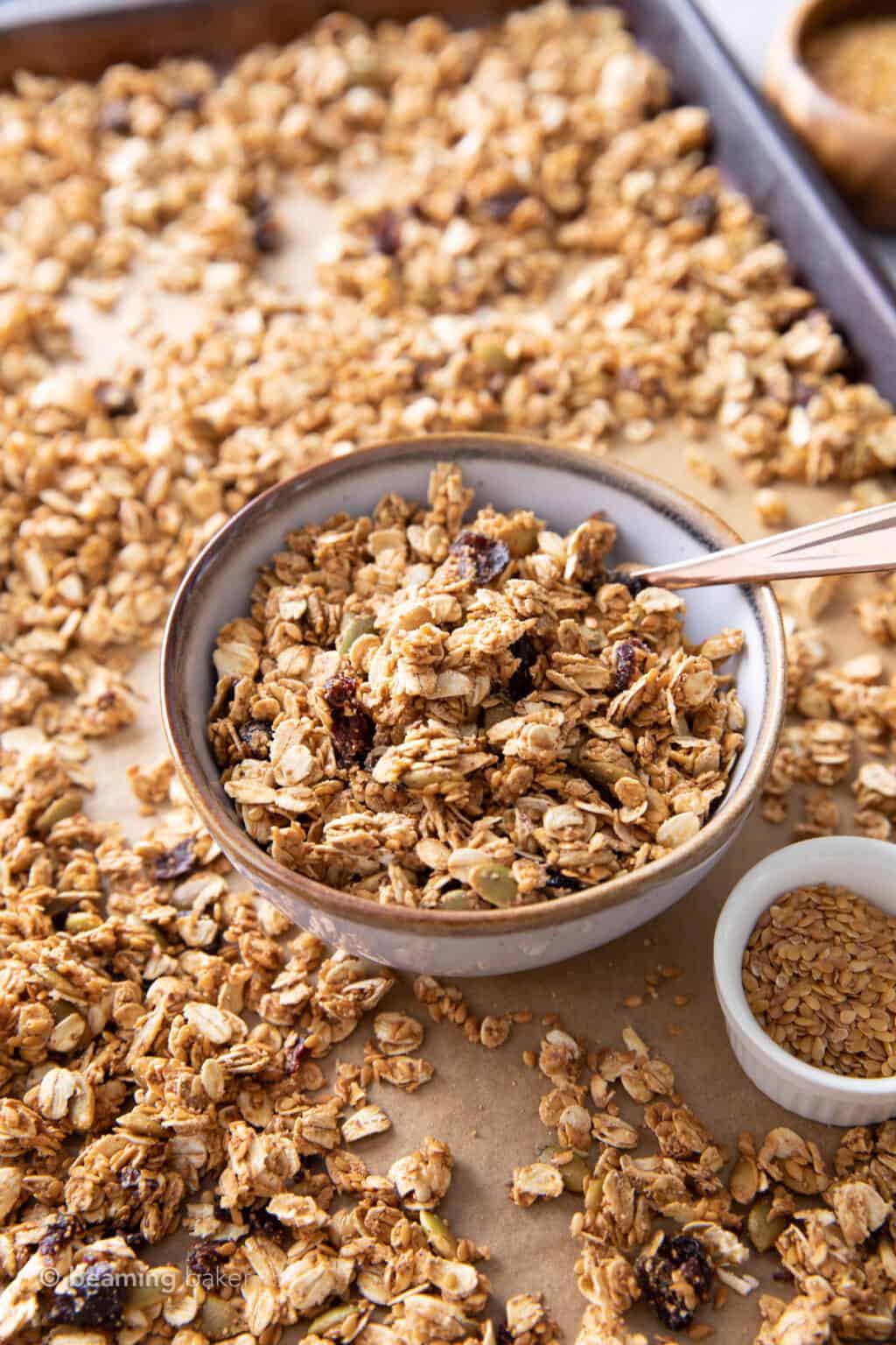 Granola with Flax Seed Beaming Baker