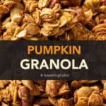 Pumpkin Granola medium pinterest image.