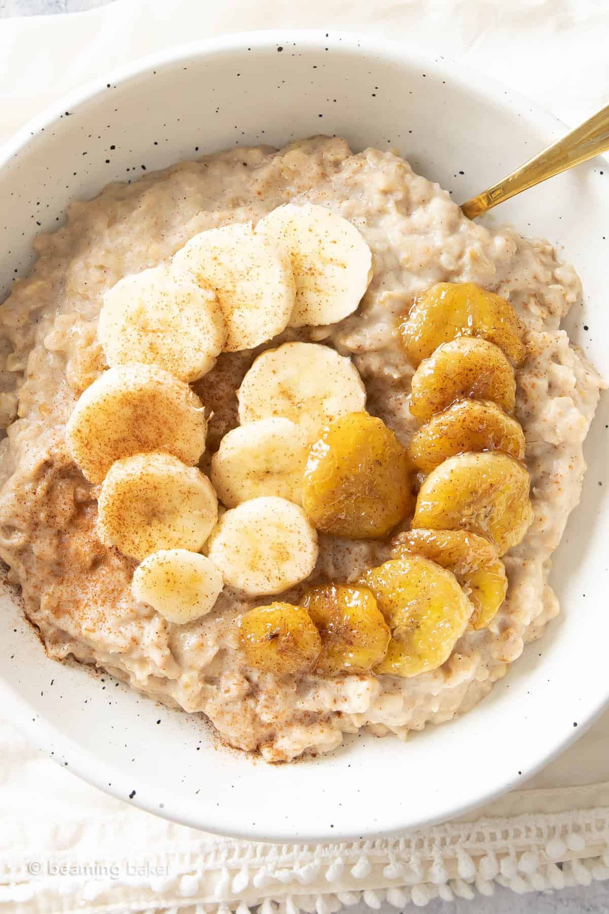 closeup of the texture in this yummy breakfast recipe