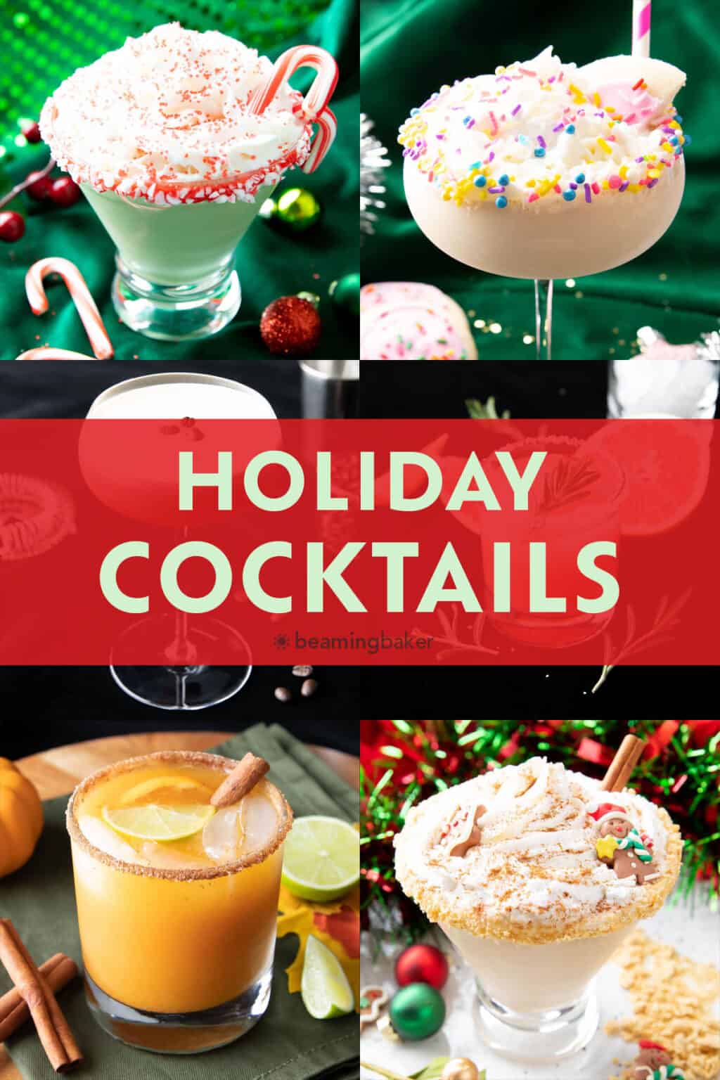 Holiday Cocktail Recipes - Beaming Baker