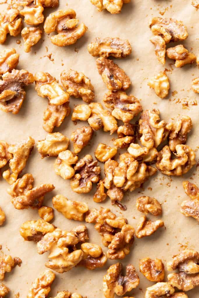 Candied Walnuts - Beaming Baker