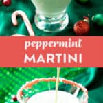 Peppermint Martini medium pinterest image.