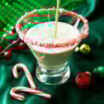 Peppermint Martini long Pinterest image.
