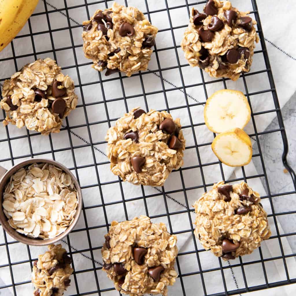 3 Ingredient Banana Oatmeal Cookies Beaming Baker