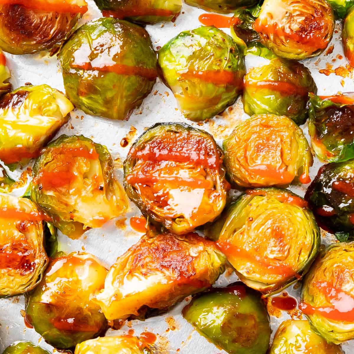 Honey Sriracha Brussels Sprouts