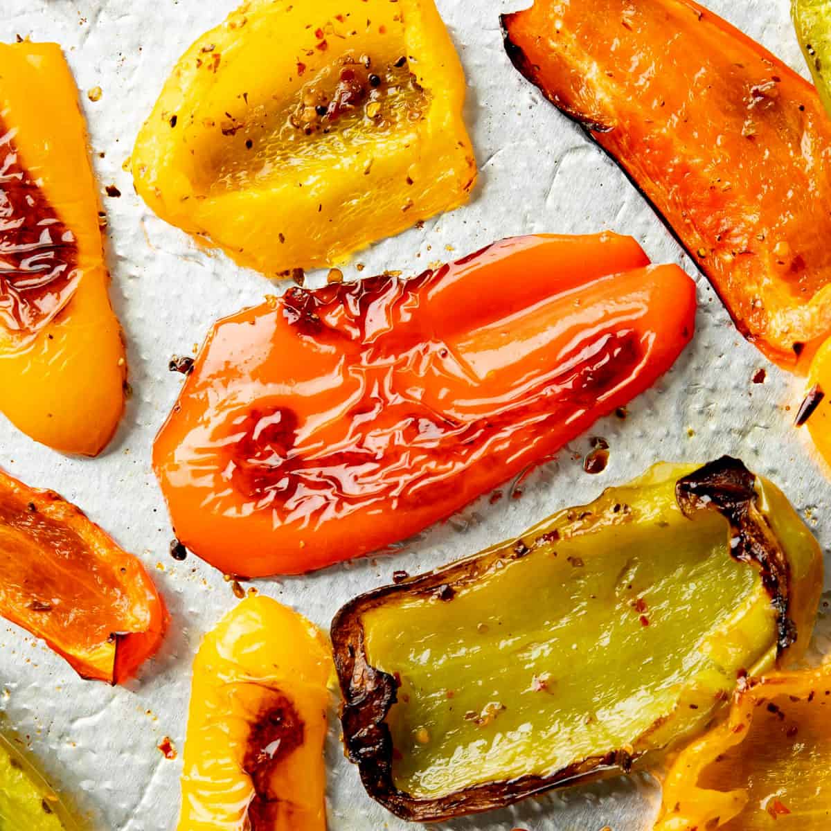 Roasted Bell Peppers – Easy & Yummy!