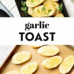 Garlic Toast medium Pinterest image.