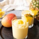 Mango Pineapple Smoothie medium Pinterest image.